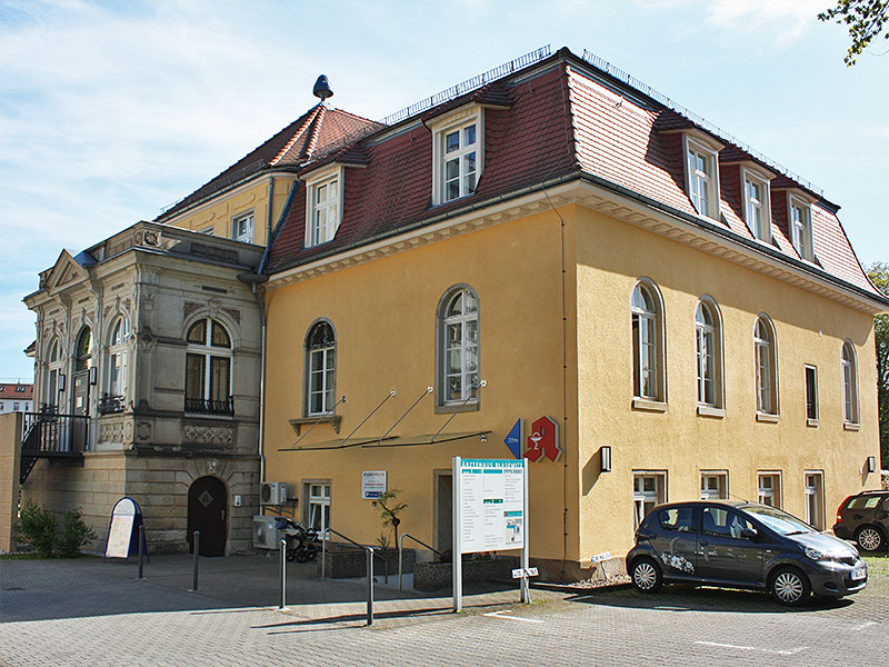 Ärztehaus Blasewitz, Haus 3, Rückansicht